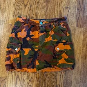 Urban Outfitters BDG camo skirt